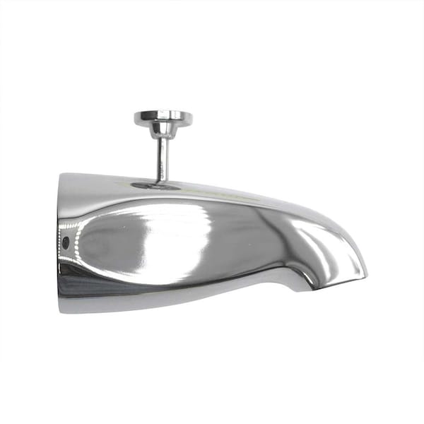 Thrifco Plumbing 1/2 Inch IPS Brass Diverter Tub Spout 4400150 - main